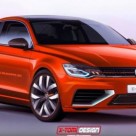 VW NMC Two-Door Body Style Rendered Online