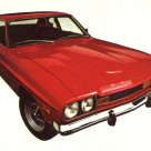 The Sexy European: 1970 Ford Capri brochure